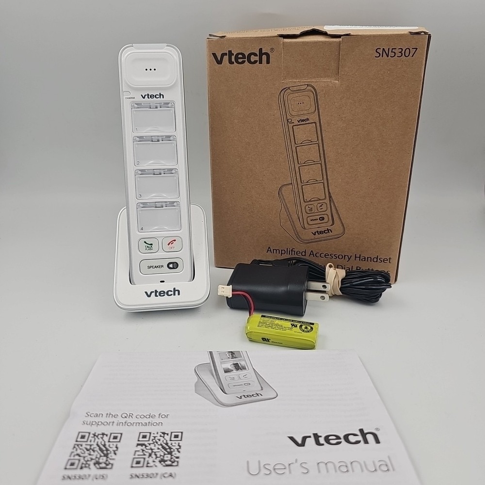 VTech SN5307‎ Amplified Photo Dial Accessory Handset Big Button